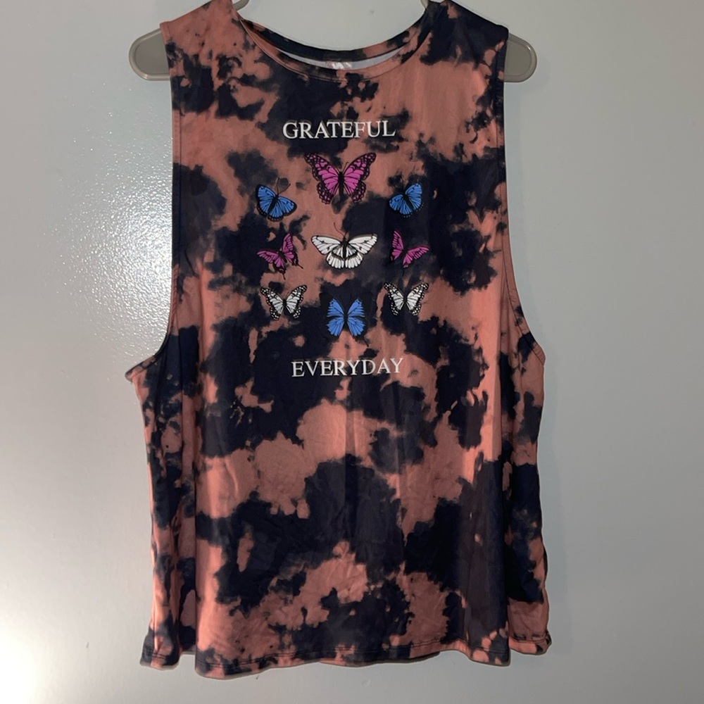 Tye dye tank